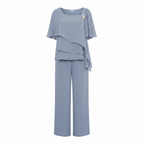 Aura | Women's Elegant Two-Piece Set – Co-ord Loungewear & Tailored Minimalist Trouser Suit