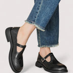 Women’s Mary Jane Shoes – Anatomical Precision Fit & Architectural Strap Detail