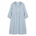 Māyā | Women’s Tunic Dress – Coastal Breeze Breathability & Sculptural Summer Style