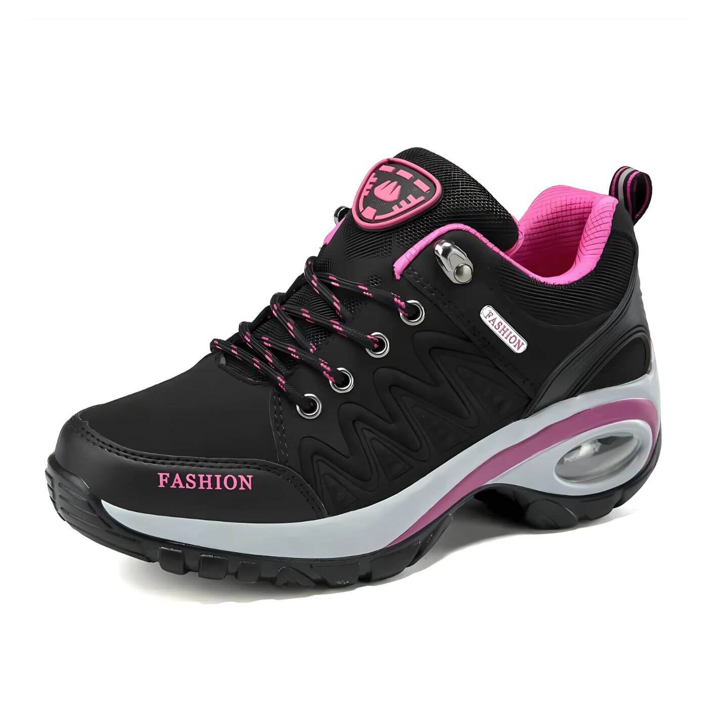 Roque | Sneakers For Women | Lace-Up Low Top Black B
