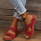 Women's Comfortable Sandals Red