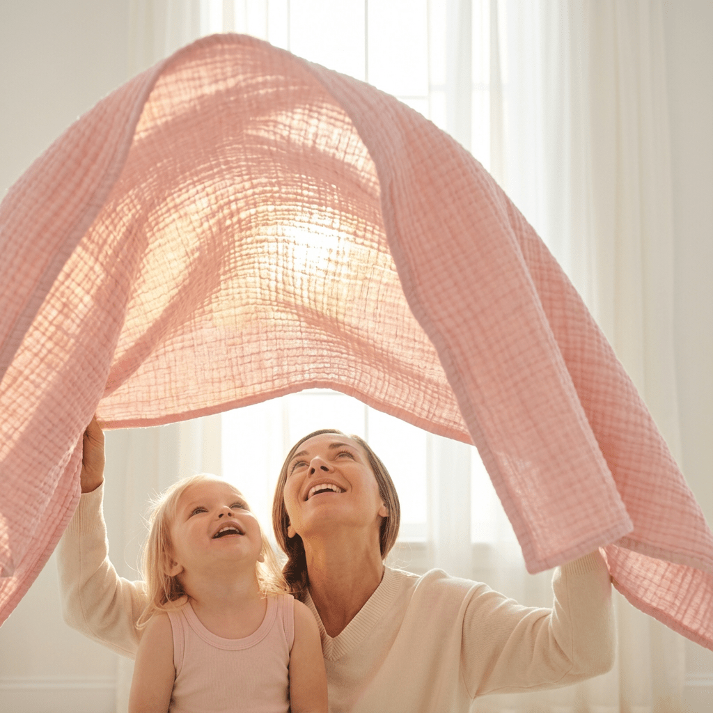 Cooling cotton blanket – airy summer blanket