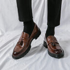 Cruz | Men's Genuine Leather Loafers – Luxury Designer Driving Shoes & Tailored Classic Slip-On