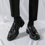 Cruz | Men's Genuine Leather Loafers – Luxury Designer Driving Shoes & Tailored Classic Slip-On