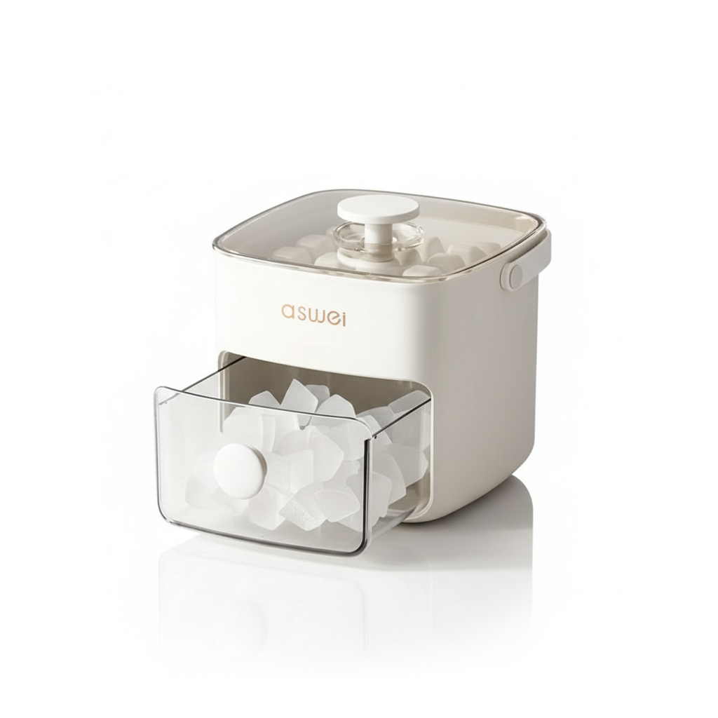 CrystalChill – Food-Safe Ice Maker for Effortless Refreshment Default