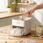 CrystalChill – Food-Safe Ice Maker for Effortless Refreshment