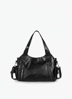 Bersh | Women’s Shoulder Bag in Vegan PU Leather Black