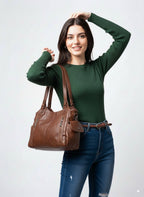 Bersh | Women’s Shoulder Bag in Vegan PU Leather