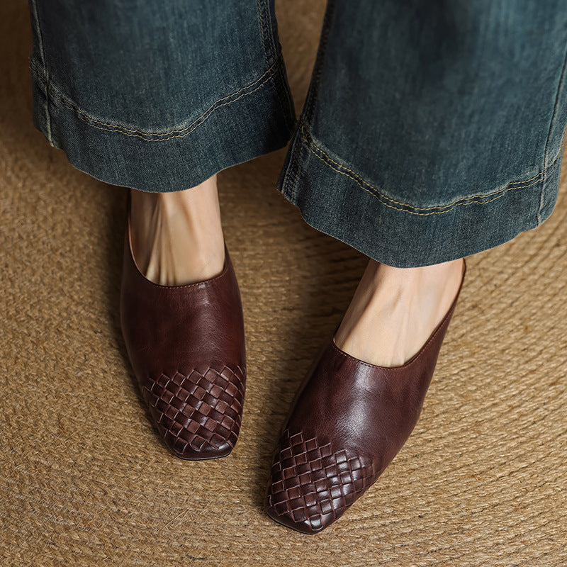 Dalvi Genuine Leather Mules 3
