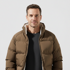 Mane | Men's Puffer Jacket | Quilted Zip-Up