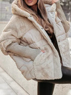 Dôre | Women’s Warm Winter Jacket for Style and Comfort Black