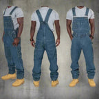 Hermosa | Men’s Denim Overalls with Straight Leg and Functional Pockets