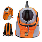 Dog Backpack For Furry Friends Bike Trips Hiking Trips Supermarket Trips Orange