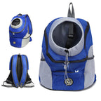 Dog Backpack For Furry Friends Bike Trips Hiking Trips Supermarket Trips Blue