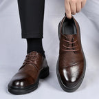 Edin | Men's Genuine Leather Shoe – Luxury Italian Leather Loafer & Tailored Comfort Brown