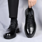 Edin | Men's Genuine Leather Shoe – Luxury Italian Leather Loafer & Tailored Comfort Black