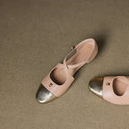 Elene | Genuine Leather Mary-Jane Flats – Luxury Designer Ballet Flat & Tailored Comfort