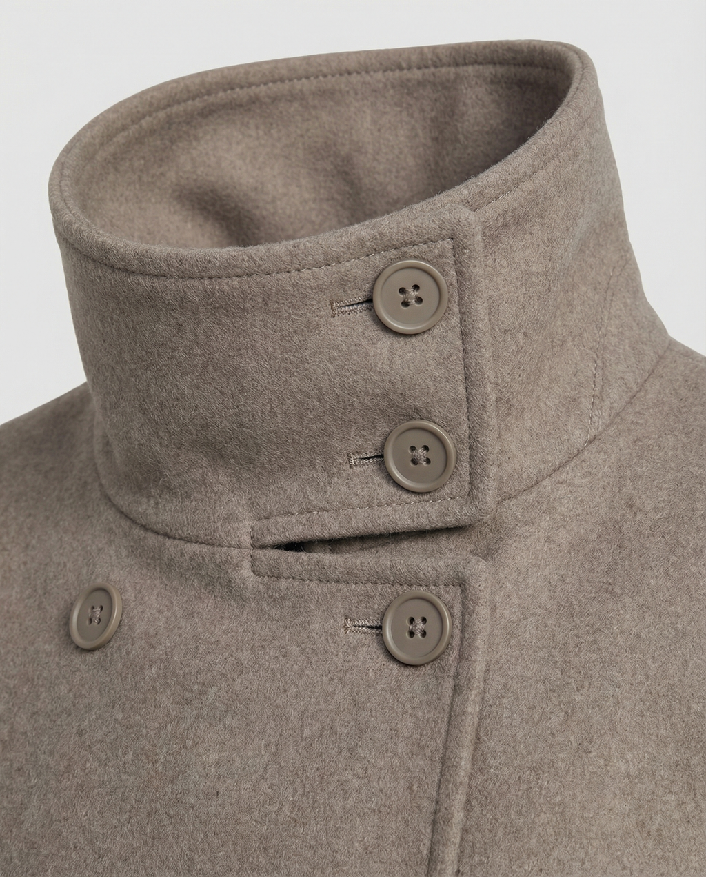 Camilla | Modern and Warm Short Jacket with High Collar