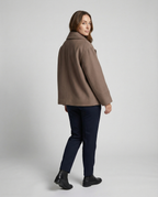 Camilla | Modern and Warm Short Jacket with High Collar