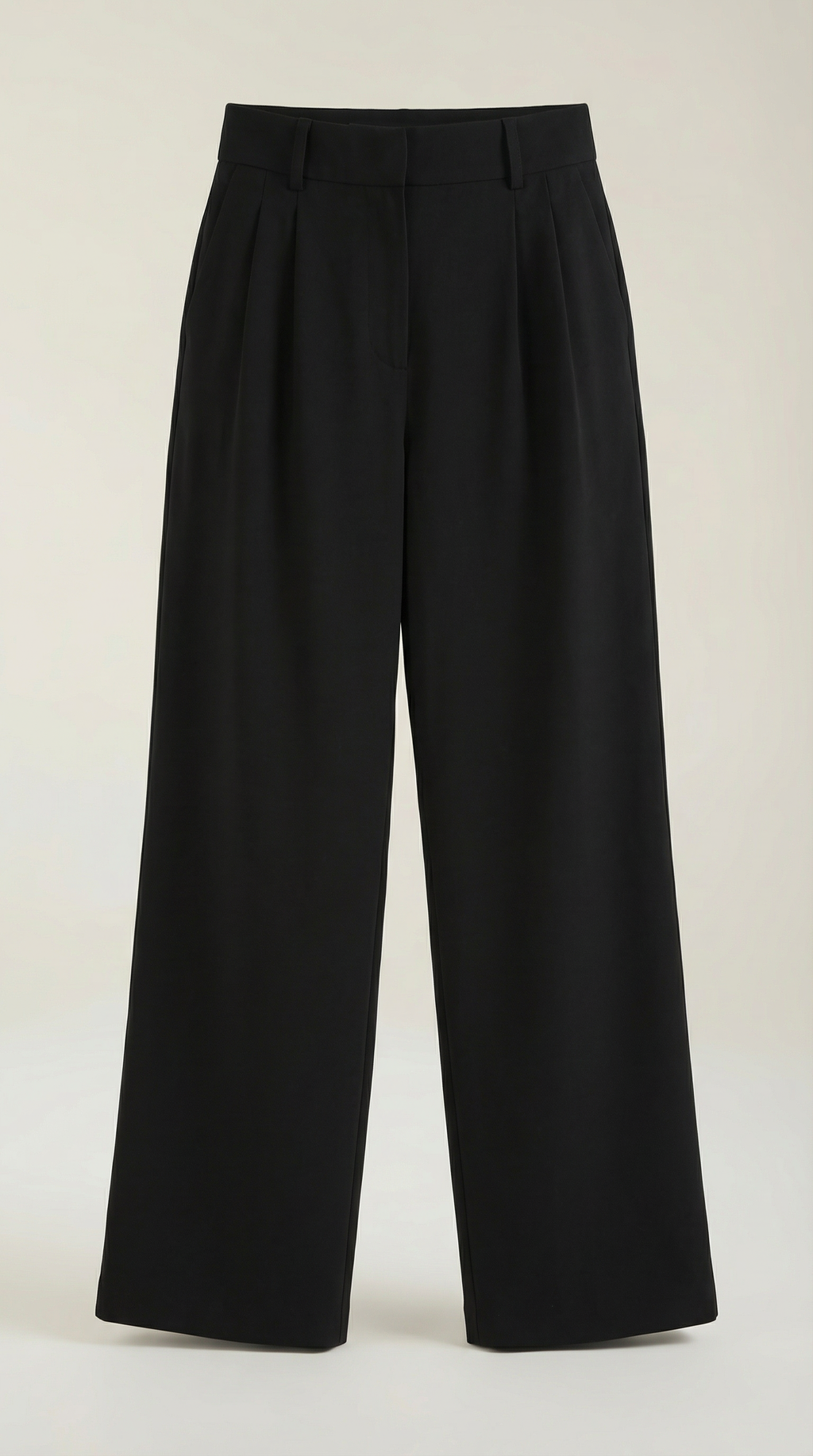 Women's Wide-Leg Trousers – Relaxed High-Waisted Fit & Flowy Silhouette