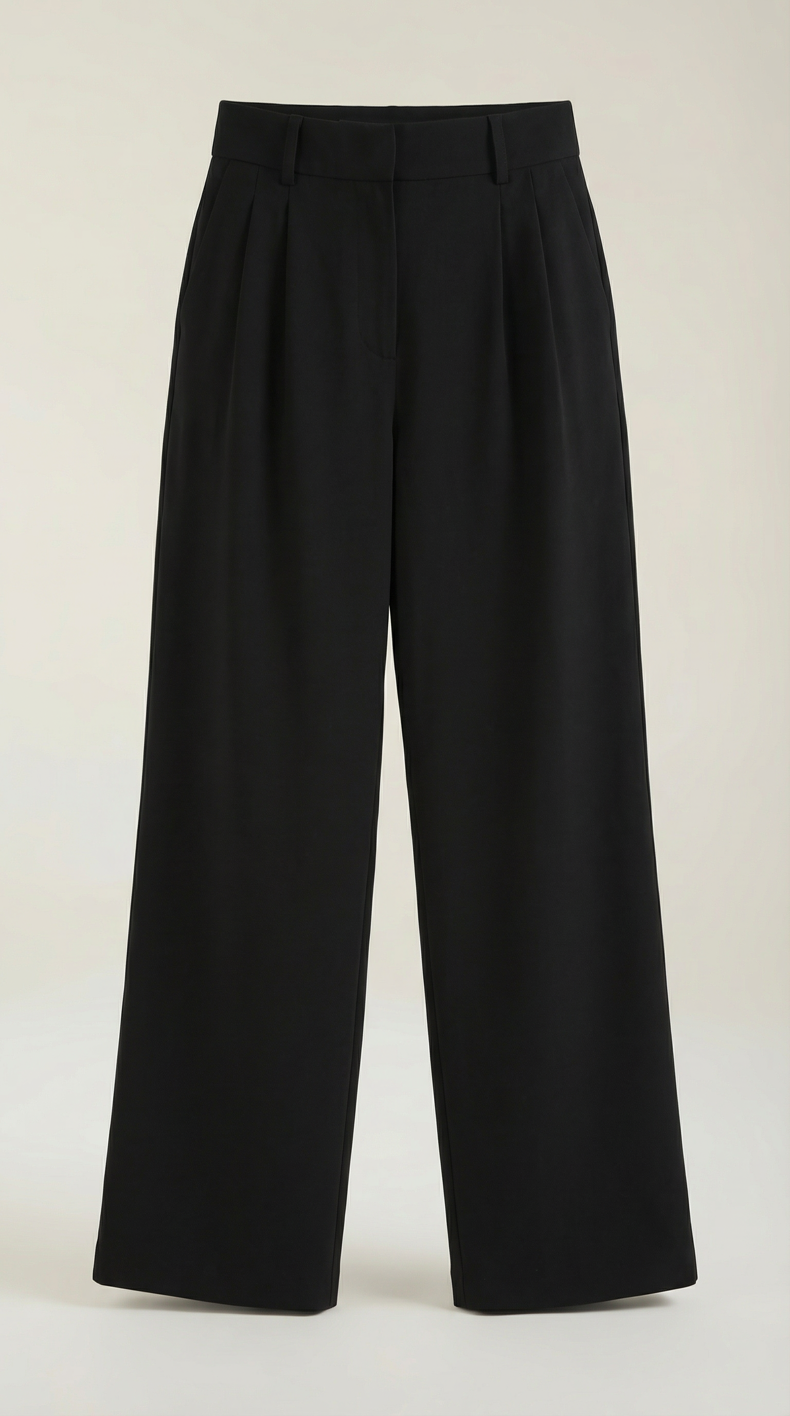 Women's Wide-Leg Trousers – Relaxed High-Waisted Fit & Flowy Silhouette