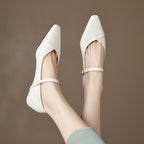Amari | Flat Pumps – Luxury Designer Ballet Flat & Tailored Comfort Beige