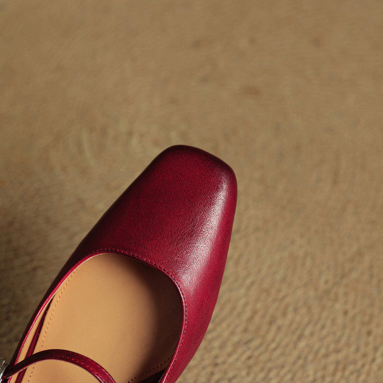 Esmer | Women’s Genuine Leather Mules – Chic Artisan Slip-On & Refined Slimming Silhouette