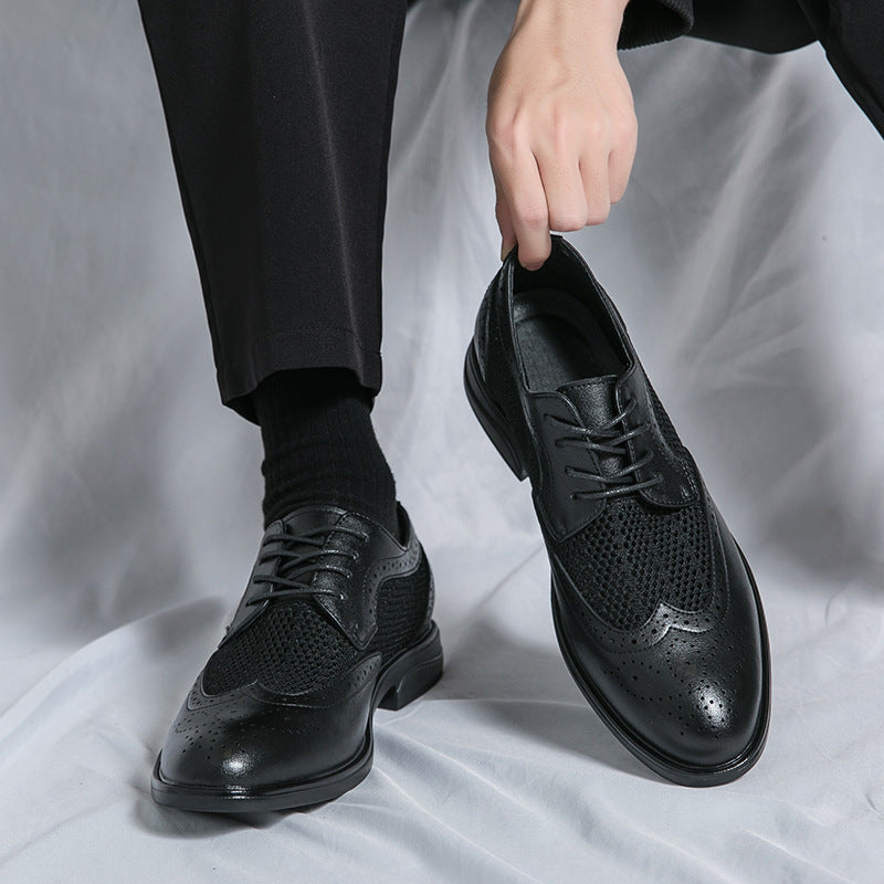 Evano | Men's Leather Oxford – Luxury Tailored Dress Shoe & Precision Comfort Black