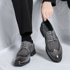 Evano | Men's Leather Oxford – Luxury Tailored Dress Shoe & Precision Comfort