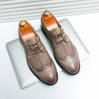 Evano | Men's Leather Oxford – Luxury Tailored Dress Shoe & Precision Comfort Beige