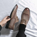 Evano | Men's Leather Oxford – Luxury Tailored Dress Shoe & Precision Comfort
