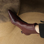 Evire | Genuine Leather Boots – Luxury Designer Ankle Booties & Slimming Tailored Chelsea Footwear