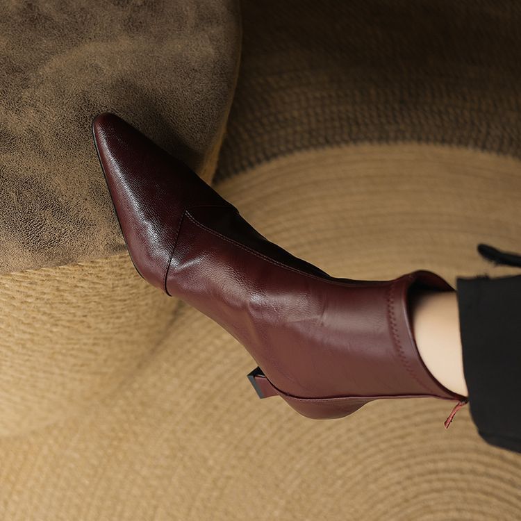 Evire | Genuine Leather Boots – Luxury Designer Ankle Booties & Slimming Tailored Chelsea Footwear