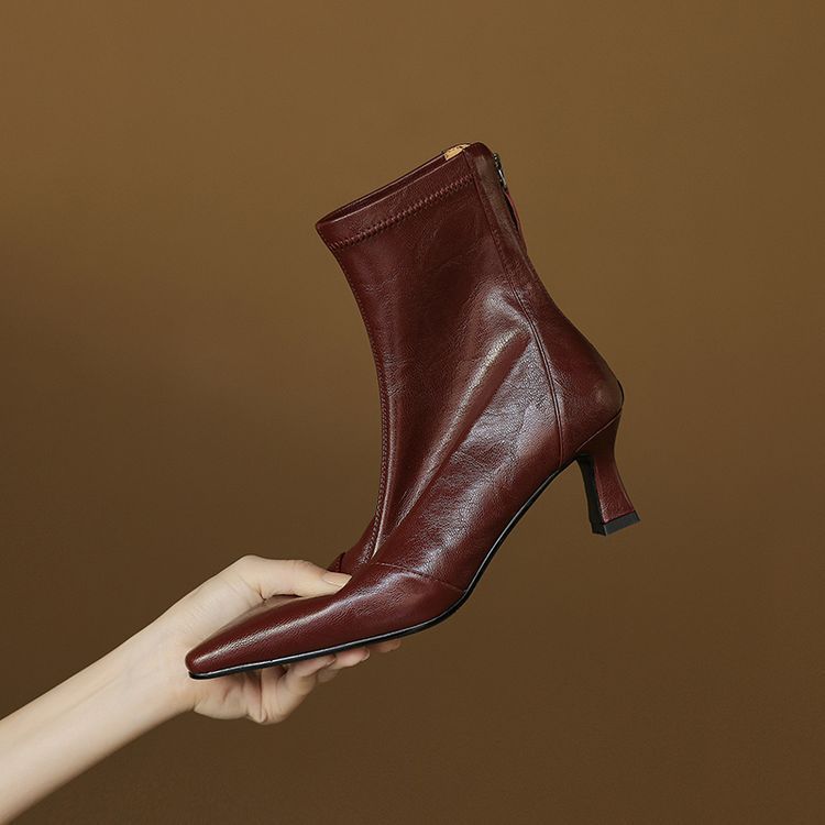 Evire | Genuine Leather Boots – Luxury Designer Ankle Booties & Slimming Tailored Chelsea Footwear