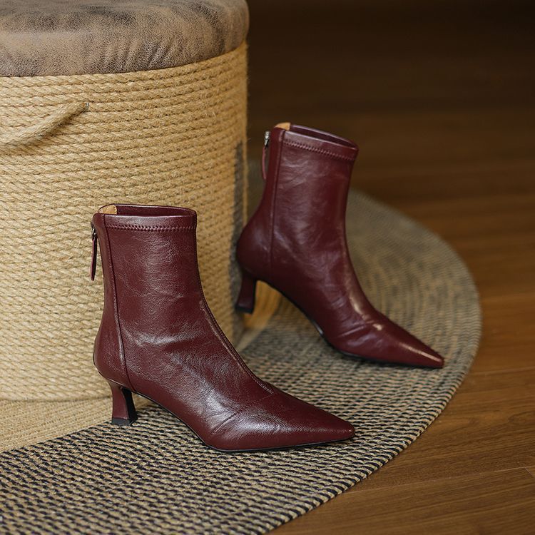 Evire | Genuine Leather Boots – Luxury Designer Ankle Booties & Slimming Tailored Chelsea Footwear