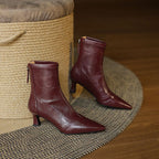 Evire | Genuine Leather Boots – Luxury Designer Ankle Booties & Slimming Tailored Chelsea Footwear