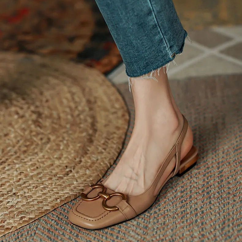 Evona | Slingbacks – Luxury Designer Pointed Pumps & Slimming Classic Kitten Shoes