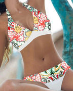 Women’s Modern Bikini – Minimalist Geometric Cut, Precision Flex-Fiber & Architectural Sun-Drenched Glamour 3XL
