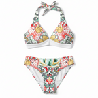 Women’s Modern Bikini – Minimalist Geometric Cut, Precision Flex-Fiber & Architectural Sun-Drenched Glamour