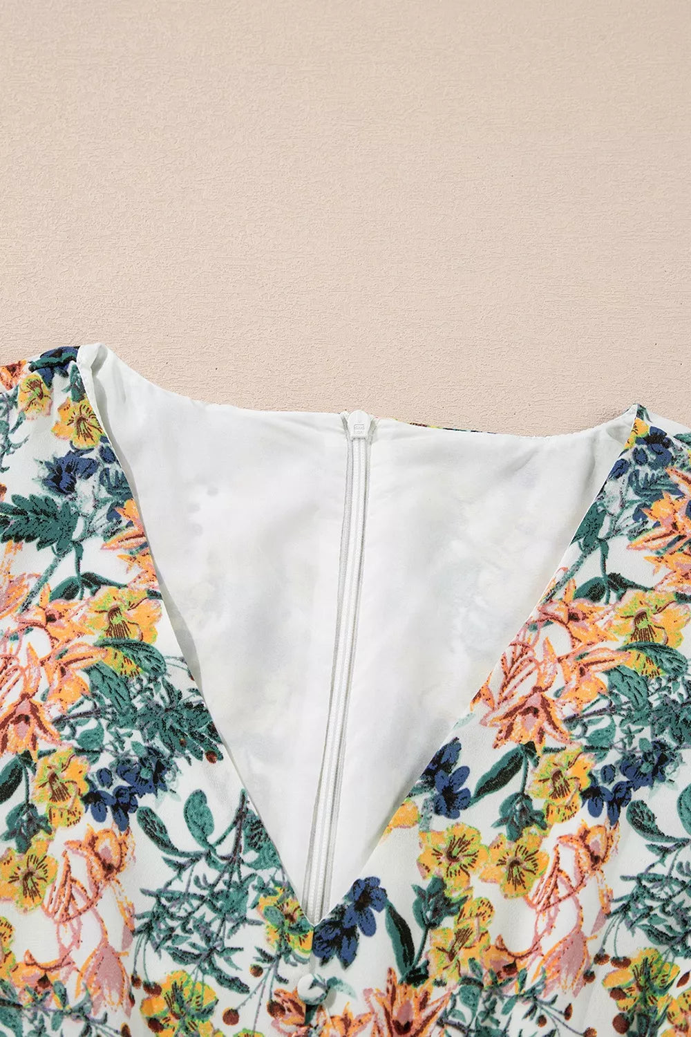 Flora | Women’s Floral Print Ruffle Hem Mini Dress – Chic Botanical Print & Refined Flirty Silhouette