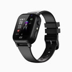 GPS Smartwatch for Children – Smart Kids' Watch with GPS Tracker, SIM Card, Video Bell, Camera, and Activity Monitoring Black