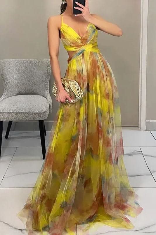 Inspire | Romantic Floral Tulle Dress