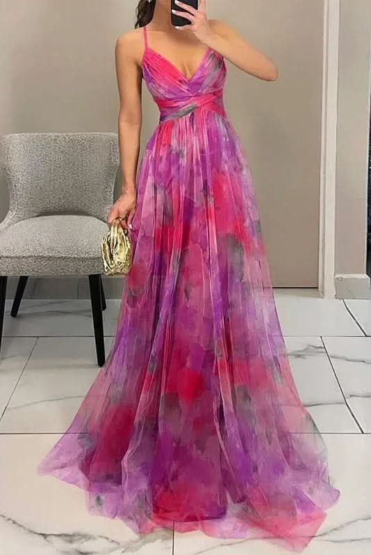 Inspire | Romantic Floral Tulle Dress