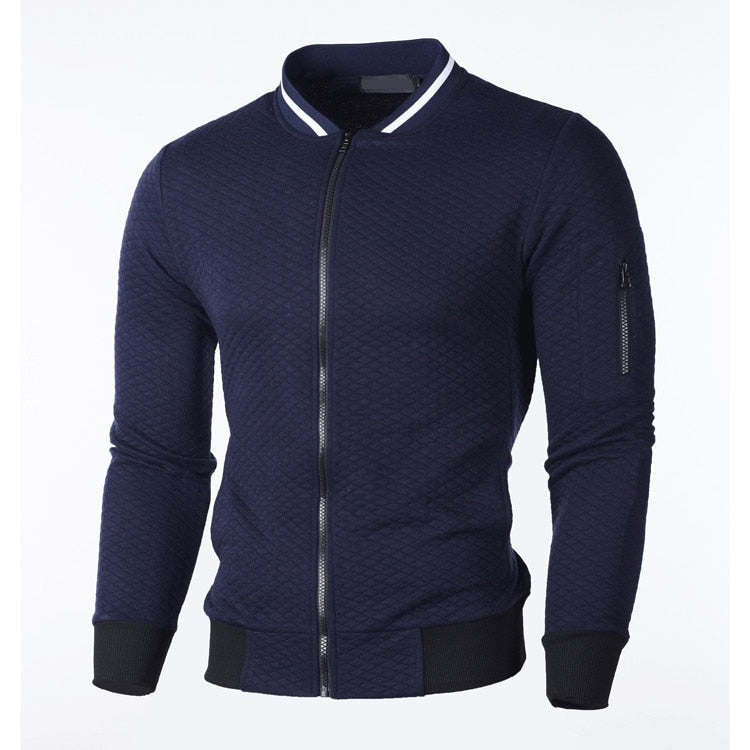 Hommes | Plaid | Sporty Slim Fit Vest for Men Dark blue