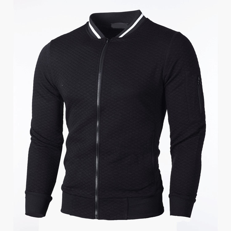 Hommes | Plaid | Sporty Slim Fit Vest for Men Black