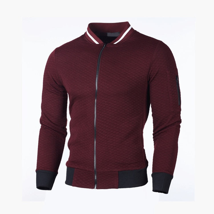 Hommes | Plaid | Sporty Slim Fit Vest for Men Red