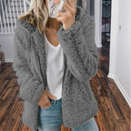 Pamelo | Teddy Hooded Vest | Super Soft & Delightfully Warm Dark Gray