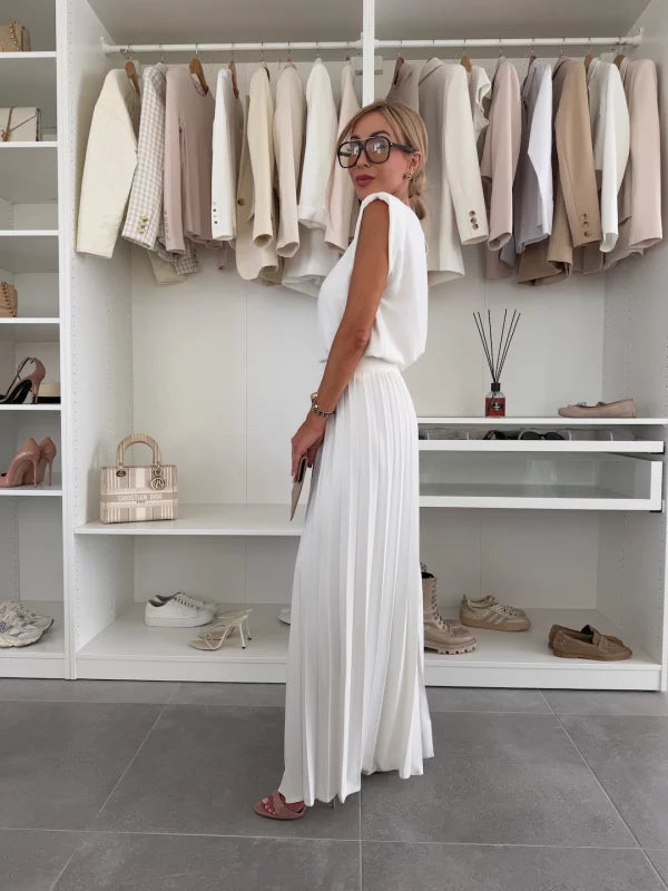 Lyra | Women's Elegant Two-Piece Set – Co-ord Loungewear & Tailored Minimalist Trouser Suit