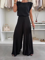 Lyra | Women's Elegant Two-Piece Set – Co-ord Loungewear & Tailored Minimalist Trouser Suit