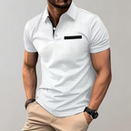 Hugo Classic Men's Polo With Breathable Cotton Comfort